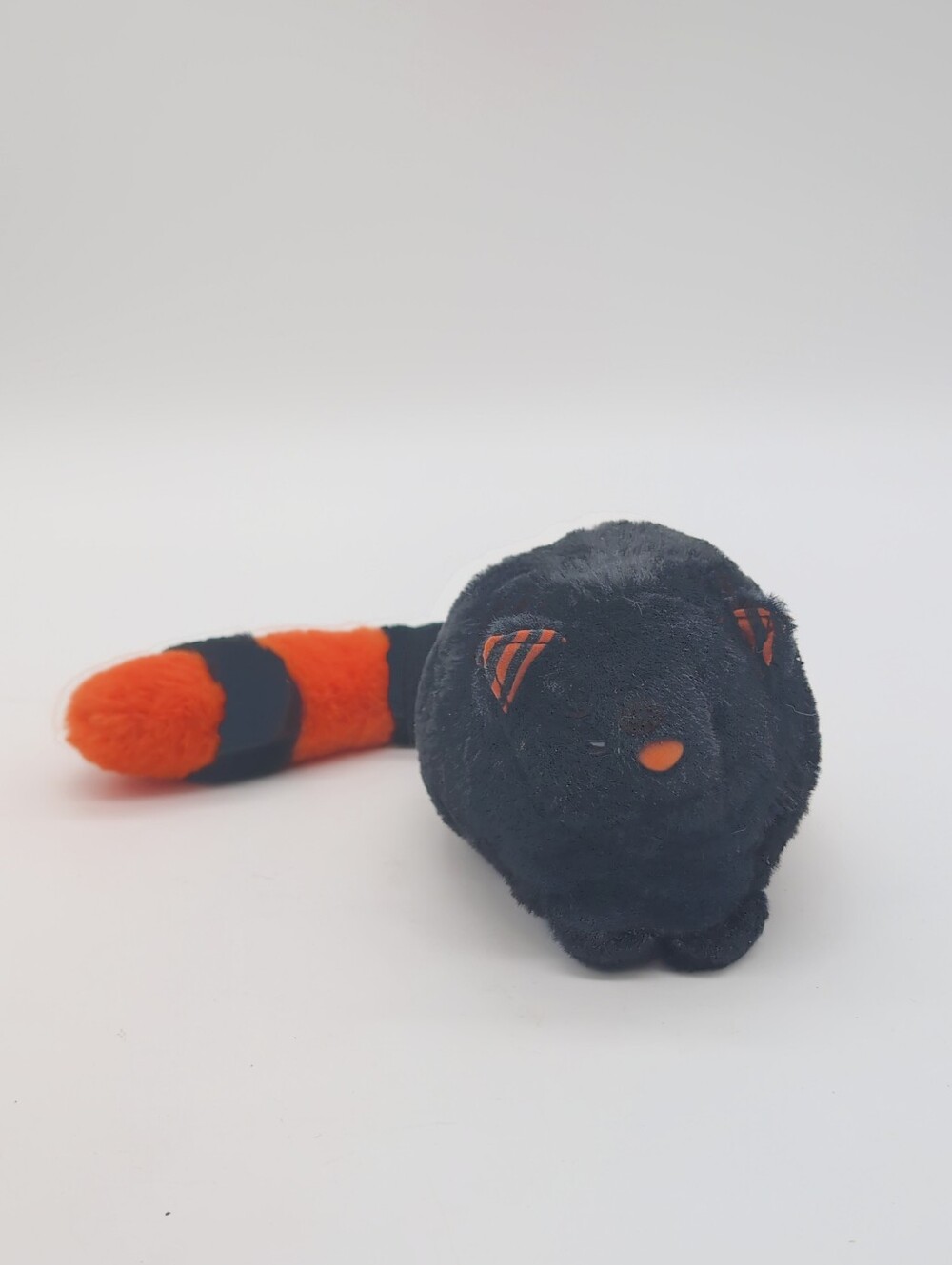 Douglas Hex Cat Black And Orange Stuffed Animal Plush 11"